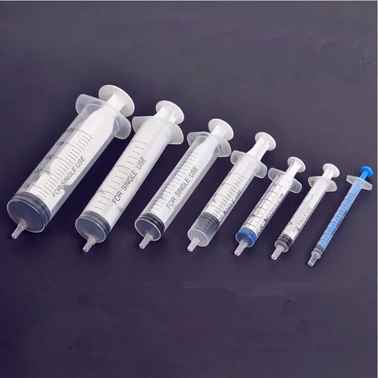 Good Quality Disposable Syringe with Different Volume